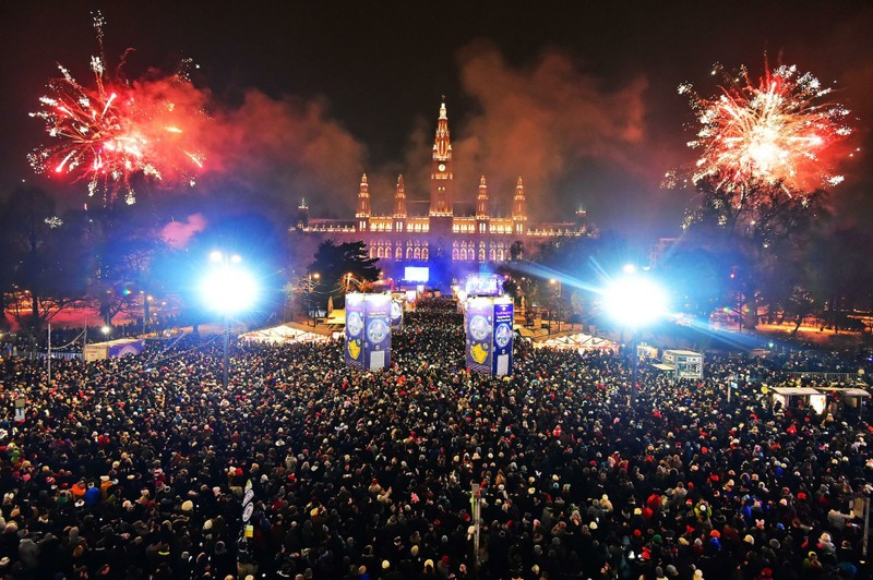 New Year in Vienna, Austria
